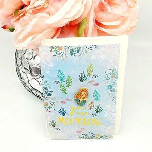 🌈 Natural Life Enamel Mermaid Gift Card w Pin